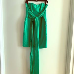 Jenny Yoo emerald green bridesmaid dress